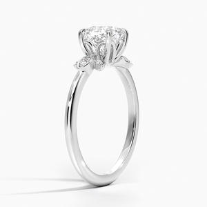 BOJ <b>Ring</b> 045 Cushion Cut 925 <b>Silver</b> Grand Fiore Diamond & Rhodium Plated Wedding 2ct D Color VVS1 Moissanite GRA Certified <b>Ring</b> - Product Image 2
