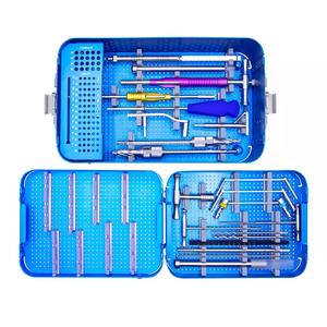 Ensemble d'instruments de chirurgie traumatique DHS DCS certifié CE NEMAS CARE INTERNATIONAL de haute qualité, plaque de fixation des fractures en acier inoxydable - Product Image 1