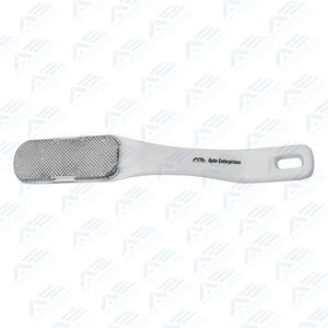 Râpe à pieds en acier inoxydable, éliminateur de callosités et de peaux mortes, instruments de beauté, outils de pédicure professionnels double face - Product Image 2