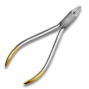 คีมยึดสายรัด Mathieu Ligature Elastic Placing Plier ขนาด 5.5 นิ้ว พร้อมที่จับเข็ม, ตัวแยกสายรัด, ตัวใส่สายรัดยางยืด, ด้ามจับสีทอง - Product Image 5