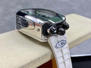 Precision Manufacturing of Luxurious Silver Tourbillon Automatic <b>Mechanical</b> Men's <b>Watch</b> for Leisure Travel and Commuting - Product Image 4