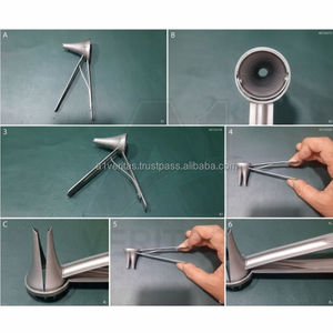 Espéculo Nasal de Acero Inoxidable A-1 VERITAS, Instrumento de Examen ORL Reutilizable para Uso Clínico en Rinología - Product Image 3