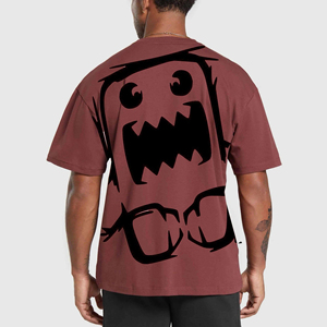 Camisetas Estampadas para Hombre a Precio Económico, Corte Holgado, Manga Corta, 100% Algodón, Logotipo Personalizado, Venta al Por Mayor, Camisetas de Lujo para Hombre - Product Image 2