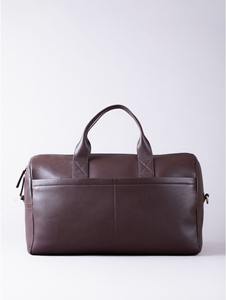 Sac de Voyage Vintage en Cuir Marron de Luxe pour Homme, Sac de Sport, Sac de Voyage de Week-end, Sac de Nuit, Sac de Gym avec Compartiment à Chaussures Intégré - Product Image 4