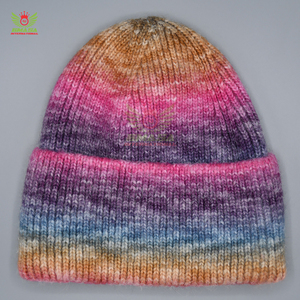 New Design Winter Beanie Unisex Cute Breathable Waterproof Acrylic Adjustable 3d Embroidery Adult Best Beanies Caps Custom Logo - Product Image 5
