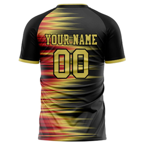 เสื้อฟุตบอลเยาวชนแบบแห้งเร็ว รับทำแบรนด์ตามสั่ง พิมพ์ลายแบบเต็มตัว คอกลม เสื้อกีฬา โรงงานรับผลิตแบบ OEM ODM - Product Image 3