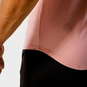 T-shirt de sport pour homme à séchage rapide, respirant, à manches courtes, coupe classique, pour la course, avec technologie d'évacuation de l'humidité et contraste actif - Product Image 6