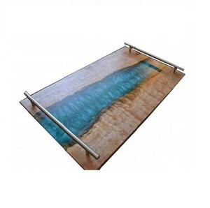 Bandeja de Servir Rectangular, Precio Económico, Artesanía Hecha a Mano, Buena Calidad, Utensilios de Cocina, Bandeja para Servir y Almacenar Alimentos en Venta - Product Image 6