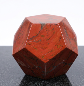 High Quality Crystal Dodecahedron Red jasper Stone Dodecahedron Wholesaler Gemstone Healing Natural Stone Crystal Wholesaler - Product Image 2