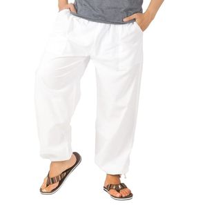 กางเกงขายาวทรงตรงสีกากีสำหรับผู้ชาย ผ้าฝ้าย 100% เอวกลาง ทรงหลวม สวมใส่สบาย ระบายอากาศได้ดี เหมาะสำหรับกิจกรรมกลางแจ้ง รับสกรีนโลโก้ - Product Image 5