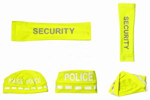 Brazalete de Seguridad Reflectante de Alta Visibilidad – Brazalete de Seguridad Fluorescente Amarillo con Impresión de Logotipo Personalizado - Product Image 4
