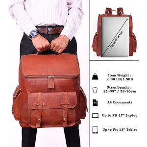 High Quality Eco Friendly Leather <b>Backpack</b> Best Selling Trendy Accessories Bulk Leather <b>Backpack</b> - Product Image 5