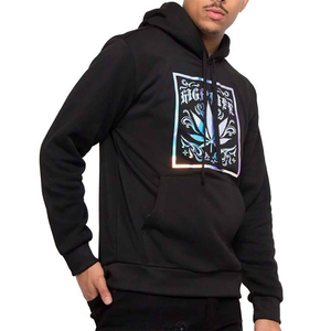 Sudadera con Capucha de Felpa 100% Poliéster con Holograma Personalizado de Alta Calidad, Sudadera Sublimada para Hombre - Product Image 1
