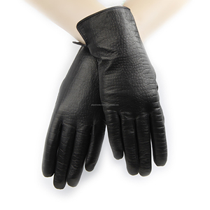Women Outdoor Leather <b>Gloves</b> Premium <b>Warm</b> Dressing <b>Gloves</b> For Winter Daily Life OEM Manufacturer Supplier - Product Image 2
