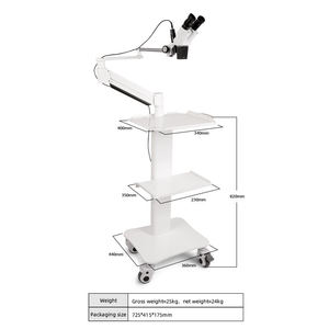 Electric LED Ophthalmic and Dentistry Surgical <b>Microscope</b> Metal and Plastic Material for Medical Use- NOVEL INDUSTRIES - Product Image 2