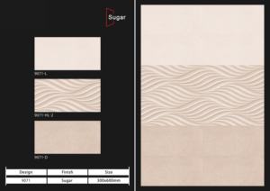 กระเบื้องผนังลายเรียบง่ายขนาด 300x600 มม. เหมาะสำหรับธีมตกแต่งภายในที่สะอาดตา พร้อมความทนทานจากพอร์ซเลนที่เชื่อถือได้ - Product Image 5