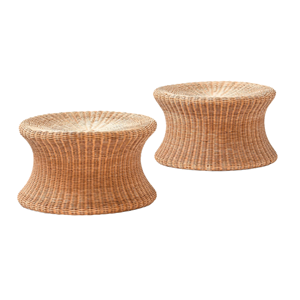 Mesa de Centro de Ratán 100% Natural, Ecológica y de Lujo, Tejida a Mano, Estilo Boho Chic, Mueble Decorativo de Vietnam, Venta al Por Mayor - Product Image 1