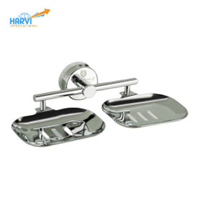 Jabonera Doble Moderna y Ecológica de la Colección Arion, Accesorio de Baño Elegante para Hogar u Hotel, Venta al Por Mayor, Alta Calidad - Product Image 3