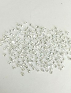 Diamantes sueltos de 0.80 mm a 3 mm, corte redondo, cultivados en laboratorio, CVD, hechos a mano, para anillos, pendientes y pulseras de la India, para la fabricación de joyas. - Product Image 6