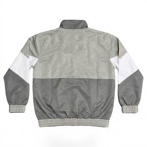 Nouveaux ensembles de shorts coupe-vent en nylon gris, noir et blanc pour hommes, avec logo personnalisé, pour l'été, style streetwear, vente en gros RTS. - Product Image 4