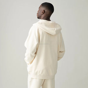 Sudadera con Capucha de Invierno de Lujo con Logotipo Personalizado para Hombre, Poliéster/Algodón, Gruesa, Oversize, Hombros Caídos, Bordada, Estilo Urbano - Product Image 5