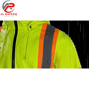 Nouvelle Arrivée 2026 – Vestes de Sécurité Personnalisables à Manches Longues Vertes, Orange et Noires avec Poches et Fermeture Éclair - Product Image 6