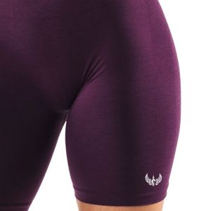 Shorts Deportivos de Cintura Alta Color Morado para Mujer, Suaves, Elásticos, de Compresión, para Entrenamiento, Fitness, Ejercicio, Ropa Deportiva Activa, Cómodos - Product Image 6
