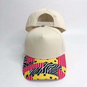 Casquette Trucker Personnalisée en Gros 100% Coton Maille Respirante Tendance Extérieur Patch Snapback - Product Image 3