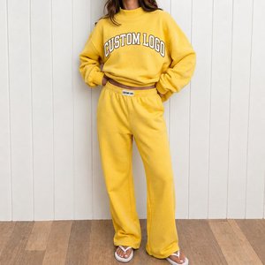 เสื้อสเวตเตอร์ไหมพรมแฟชั่นผู้หญิงทรงโอเวอร์ไซส์ คอกลม คอเต่า แขนยาว สไตล์ลำลอง สำหรับฤดูใบไม้ร่วง สตรีทแวร์ - Product Image 4