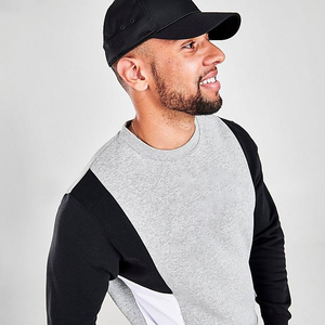 Conjuntos de Sudadera con Capucha y Pantalones Cortos de Bloques de Color Personalizados al por Mayor para Hombre, 2 Piezas, Conjuntos de Chándal con Bordado - Product Image 5