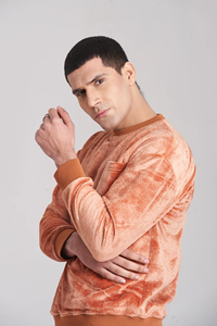 Fabricante de Chándales Personalizados de Alta Calidad, Chaquetas y Pantalones de Terciopelo Reflectantes 3M, Chándal de Dos Piezas para Hombre - Product Image 3