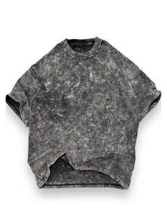 <b>Men's</b> Oversized <b>Tie</b>-Dye Cotton T-Shirt O-Neck Short Sleeve Casual Jersey Fit <b>Black</b> White Patterned Streetwear Unisex Tee Shirts - Product Image 5