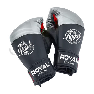 Gants de boxe hybrides en cuir PU sur mesure, demi-doigts, pour sports de plein air, kick-boxing, résistants à l'eau et durables - Product Image 1