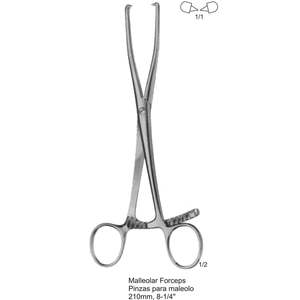 Hand Crafted Stainless Steel <b>Basis</b> <b>Surgical</b> <b>Instruments</b> Non Slip Hand Grips Reusable Bones Repositioning Forceps Manual Low MOQ - Product Image 1