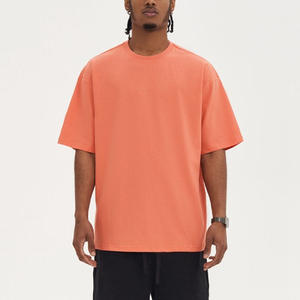 High Quality Custom Logo Men T Shirt Manufacturer Oversized Drop Shoulder <b>Blank</b> T Shirts Light <b>Weight</b> Cotton T-Shirts OEM Size - Product Image 2