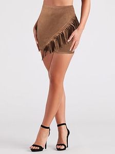 Minifalda de Cuero PU Personalizada para Mujer, Falda Corta Sexy Ajustada de Cintura Alta, Ropa de Moda para Club, OEM - Product Image 3