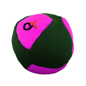 Oxva Industries Custom Logo <b>Hacky</b> <b>Sack</b> Footbags Unisex Soft Toy Made of Synthetic Suede Filled with Plastic Pellets - Product Image 5