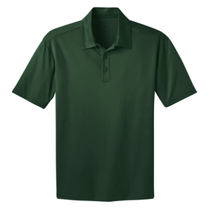 Polo para Hombre, Tejido de Punto Transpirable, Manga Corta, Botones, Corte Regular, Estampado Frontal por Transferencia Térmica, Poliéster/Algodón - Product Image 5