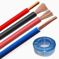 Fil électrique BVR, fil électrique haute performance pour le câblage domestique, l'éclairage et les petits appareils, câblage industriel flexible
