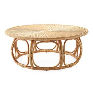 Natural Rattan Table for dining and coffee use wholesale durable handmade eco friendly from Vietnam - Product Image 3