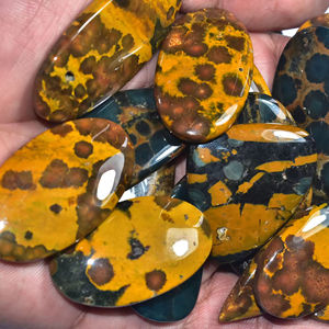 Lote de Cabujones de Jaspe Oceánico Natural, Lote de Gemas de Jaspe Oceánico, Lote de Gemas de Jaspe al por Mayor para la Fabricación de Joyas - Product Image 1