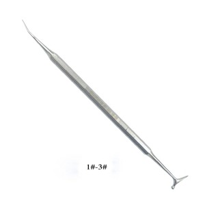 Spatule dentaire double extrémité en acier inoxydable pour composite et amalgame – Outil de dentiste - Product Image 4