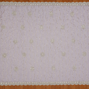 Tela Textil Dupatta con Bordado, Encaje y Lentejuelas para Importadores Mayoristas de Moda en Europa, EE. UU., África y Emiratos Árabes Unidos ¡Compra Ahora! - Product Image 4