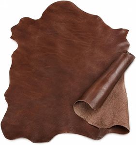 Alfombra de piel de oveja auténtica, color marrón, con textura sólida, para decoración del hogar y revestimiento de suelos. - Product Image 2