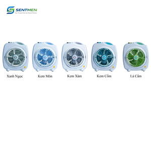 Senko Box Fan BD230 <b>Electric</b> Cooling Fan Strong Airflow Energy Saving Low Noise Portable Household Box Fan - Product Image 1
