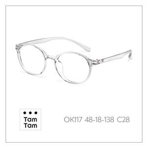 ทัมทัม OK117 กรอบแว่นตาใสแบบเต็มขอบ 48-18-138 สำหรับผู้ใหญ่ทุกเพศ แก้ไขการมองเห็น - Product Image 5