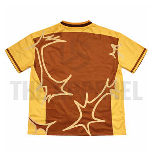 Camiseta Deportiva de Malla Tejida con Logotipo Personalizado OEM, Estilo Urbano para Hombre, Corte Regular, Hip Hop, Transpirable, de Poliéster, Venta al Por Mayor - Product Image 4