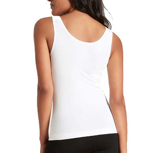 Nouvel arrivage : Débardeur de sport pour femme en coton uni, idéal pour le yoga et le fitness, résistant aux chocs, grandes tailles, service OEM - Product Image 3