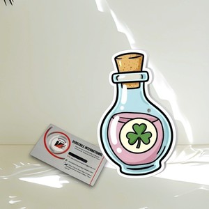 แผ่นติดขนตาปลอมรูปทรงเพชร Clover Label Liquid Round Glass Eyelash Beauty Tool  แผ่นติดขนตาแบบ Private Label สำหรับต่อขนตา - Product Image 5