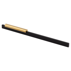 Aluminum Long <b>Cabinet</b> Handle Ostrich Dual Tone Bar Pull Silk Black Silk <b>Gold</b> PVD <b>Gold</b> Rose <b>Gold</b> Wardrobe Door Handle - Product Image 6